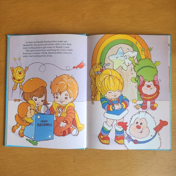 Rainbow Brite - Big Color Mix Up & Happy Birthday Buddy Blue (lot of 2 - 1984) - Picture 7 of 16